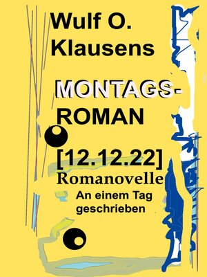 cover image of Montagsroman [12.12.22]